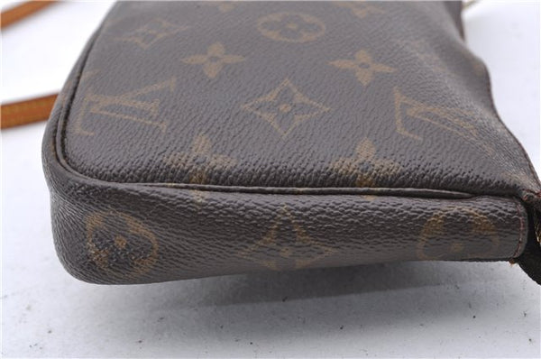 Louis Vuitton Monogram Pochette Accessoires Shoulder Cross Body Pouch Junk 0690D