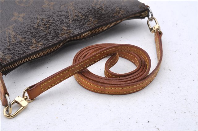 Louis Vuitton Monogram Pochette Accessoires Shoulder Cross Body Pouch Junk 0690D