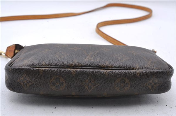 Louis Vuitton Monogram Pochette Accessoires Shoulder Cross Body Pouch Junk 0690D