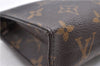 Auth Louis Vuitton Monogram Poche Toilette 15 Cosmetics Pouch M47546 LV 0691D