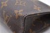 Auth Louis Vuitton Monogram Poche Toilette 15 Cosmetics Pouch M47546 LV 0691D