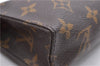 Auth Louis Vuitton Monogram Poche Toilette 15 Cosmetics Pouch M47546 LV 0691D