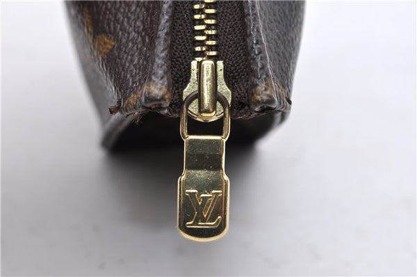 Auth Louis Vuitton Monogram Poche Toilette 15 Cosmetics Pouch M47546 LV 0691D