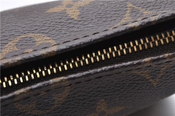Auth Louis Vuitton Monogram Poche Toilette 15 Cosmetics Pouch M47546 LV 0691D