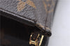 Auth Louis Vuitton Monogram Poche Toilette 15 Cosmetics Pouch M47546 LV 0691D