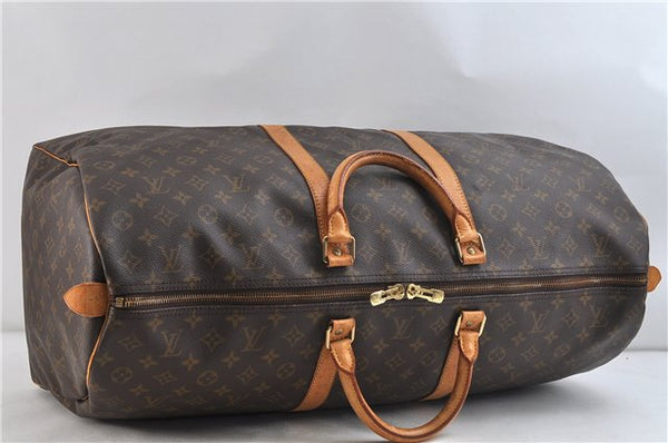 Authentic Louis Vuitton Monogram Keepall 60 Boston Bag M41422 LV 0692D