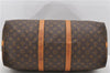 Auth Louis Vuitton Monogram Keepall Bandouliere 50 Boston Bag M41416 LV 0693D