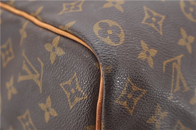 Auth Louis Vuitton Monogram Keepall Bandouliere 50 Boston Bag M41416 LV 0693D