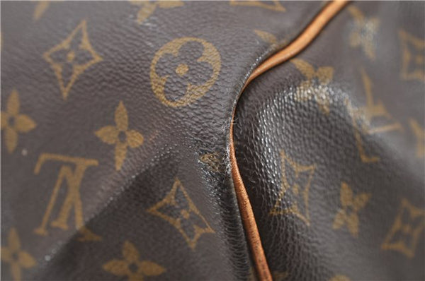 Auth Louis Vuitton Monogram Keepall Bandouliere 50 Boston Bag M41416 LV 0693D