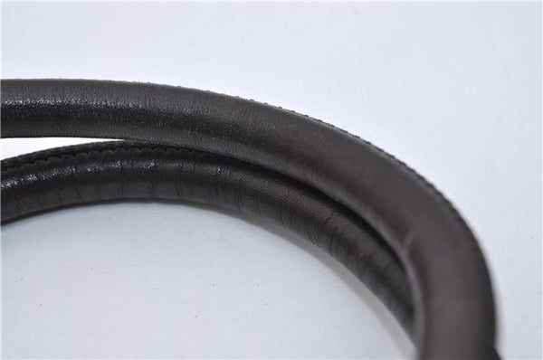 Authentic GUCCI Vintage Shoulder Tote Bag GG Canvas Leather 152279 Brown 0693F