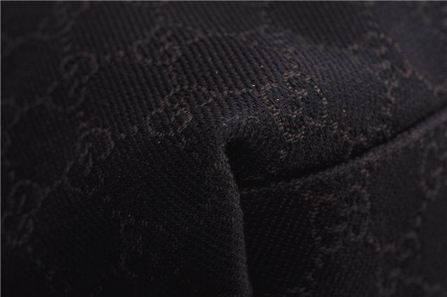 Authentic GUCCI Vintage Shoulder Tote Bag GG Canvas Leather 152279 Brown 0693F