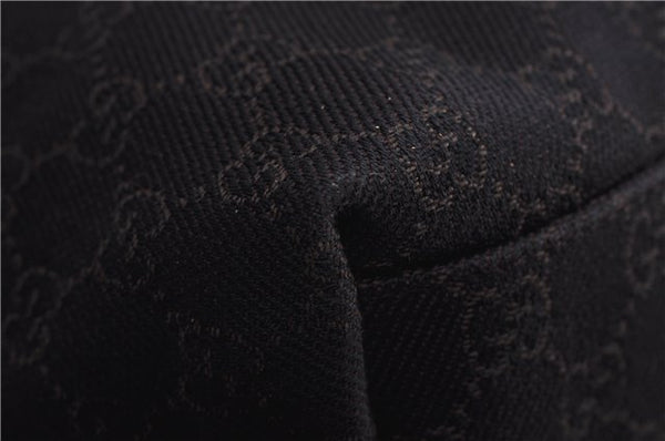 Authentic GUCCI Vintage Shoulder Tote Bag GG Canvas Leather 152279 Brown 0693F