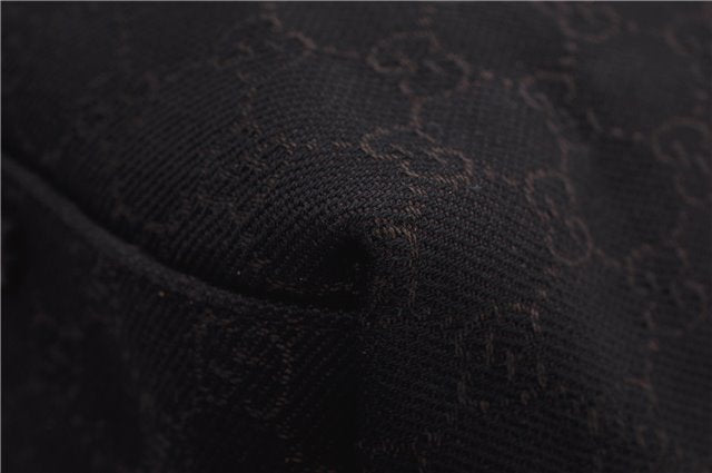 Authentic GUCCI Vintage Shoulder Tote Bag GG Canvas Leather 152279 Brown 0693F