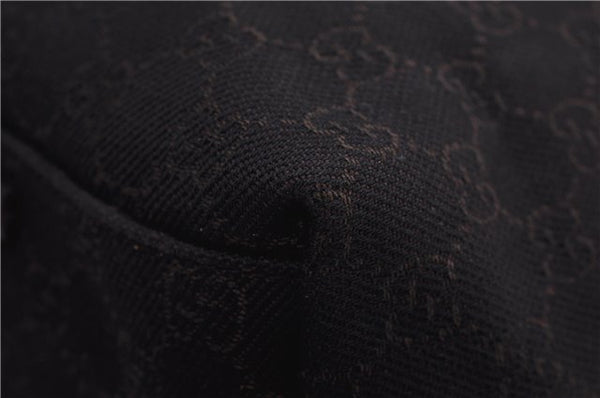 Authentic GUCCI Vintage Shoulder Tote Bag GG Canvas Leather 152279 Brown 0693F