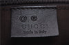 Authentic GUCCI Vintage Shoulder Tote Bag GG Canvas Leather 152279 Brown 0693F