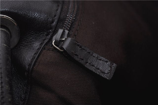 Authentic GUCCI Vintage Shoulder Tote Bag GG Canvas Leather 152279 Brown 0693F