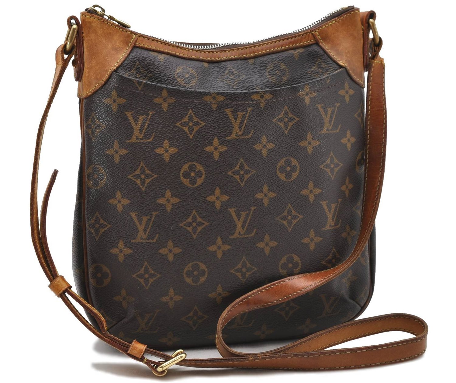 Auth Louis Vuitton Monogram Odeon PM Shoulder Cross Body Bag M56390 LV 0694D