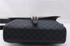 Auth Louis Vuitton Damier Cobalt Newport Messenger PM N41587 Shoulder Bag 0694F