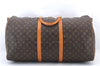 Auth Louis Vuitton Monogram Keepall Bandouliere 60 Boston Bag M41412 LV 0696D