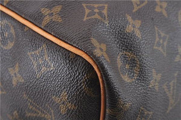 Auth Louis Vuitton Monogram Keepall Bandouliere 60 Boston Bag M41412 LV 0696D