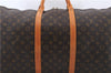 Auth Louis Vuitton Monogram Keepall Bandouliere 60 Boston Bag M41412 LV 0696D