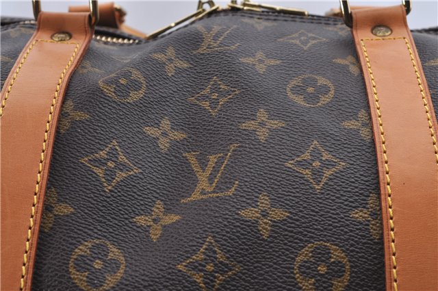 Authentic Louis Vuitton Monogram Keepall 60 Boston Bag M41422 LV 0697D