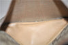 Authentic GUCCI Web Sherry Line Shoulder Cross Bag GG PVC Leather Brown 0697F