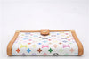 Louis Vuitton Monogram Multicolor Agenda PM Day Planner Cover R20896 White 0698D