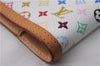 Louis Vuitton Monogram Multicolor Agenda PM Day Planner Cover R20896 White 0698D