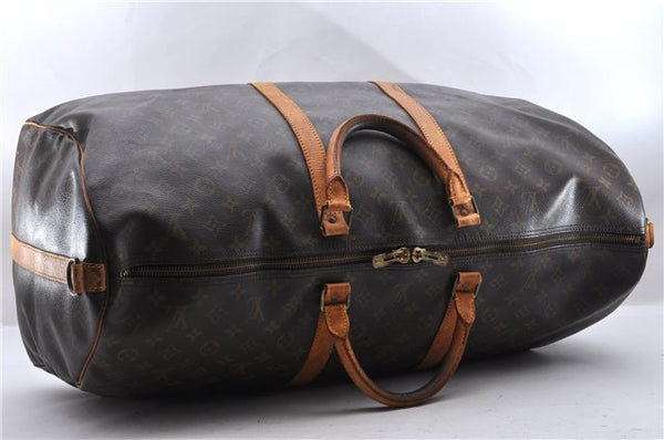 Auth Louis Vuitton Monogram Keepall Bandouliere 60 Boston Bag M41412 LV 0699D