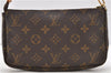 Authentic Louis Vuitton Monogram Pochette Accessoires Pouch M51980 LV 0703D