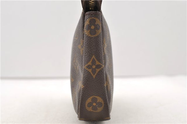 Authentic Louis Vuitton Monogram Pochette Accessoires Pouch M51980 LV 0703D