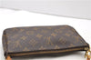 Authentic Louis Vuitton Monogram Pochette Accessoires Pouch M51980 LV 0703D