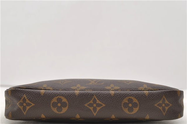Authentic Louis Vuitton Monogram Pochette Accessoires Pouch M51980 LV 0703D