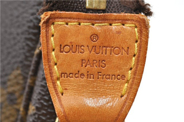 Authentic Louis Vuitton Monogram Pochette Accessoires Pouch M51980 LV 0703D