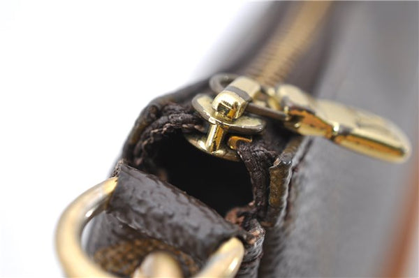 Authentic Louis Vuitton Monogram Pochette Accessoires Pouch M51980 LV 0703D