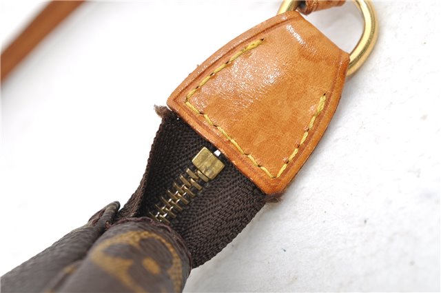 Authentic Louis Vuitton Monogram Pochette Accessoires Pouch M51980 LV 0703D