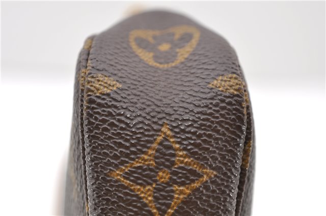 Authentic Louis Vuitton Monogram Pochette Accessoires Pouch M51980 LV 0703D