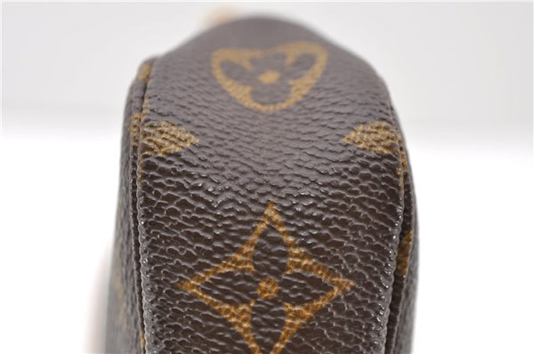 Authentic Louis Vuitton Monogram Pochette Accessoires Pouch M51980 LV 0703D