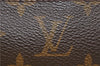 Authentic Louis Vuitton Monogram Pochette Accessoires Pouch M51980 LV 0703D