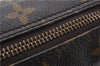 Auth Louis Vuitton Monogram Trousse Toilette 23 Clutch Hand Bag M47524 LV 0706D