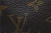 Auth Louis Vuitton Monogram Trousse Toilette 23 Clutch Hand Bag M47524 LV 0706D