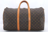 Authentic Louis Vuitton Monogram Keepall 50 Boston Bag M41426 LV 0707D