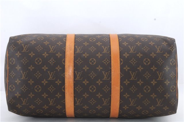 Authentic Louis Vuitton Monogram Keepall 50 Boston Bag M41426 LV 0707D