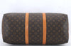 Authentic Louis Vuitton Monogram Keepall 50 Boston Bag M41426 LV 0707D