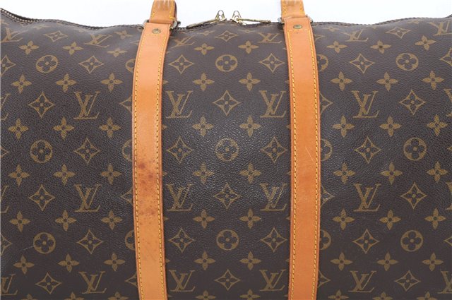 Authentic Louis Vuitton Monogram Keepall 50 Boston Bag M41426 LV 0707D