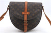 Auth Louis Vuitton Monogram Chantilly GM Shoulder Cross Body Bag M51232 LV 0708D