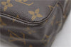 Auth Louis Vuitton Monogram Trousse Toilette 23 Clutch Hand Bag M47524 LV 0709D