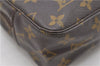 Auth Louis Vuitton Monogram Trousse Toilette 23 Clutch Hand Bag M47524 LV 0709D