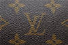 Auth Louis Vuitton Monogram Trousse Toilette 23 Clutch Hand Bag M47524 LV 0709D